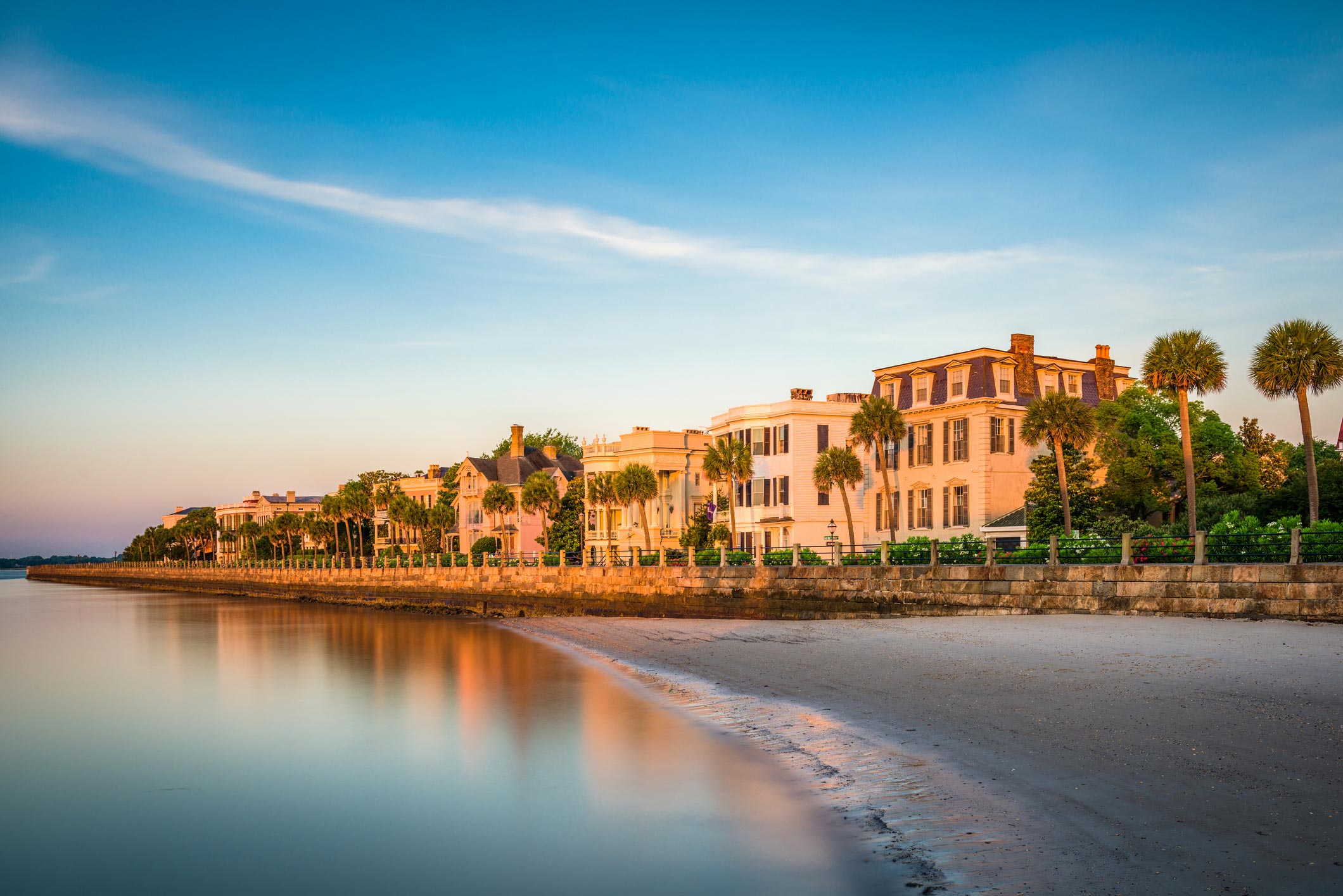 Charleston waterfront homes
