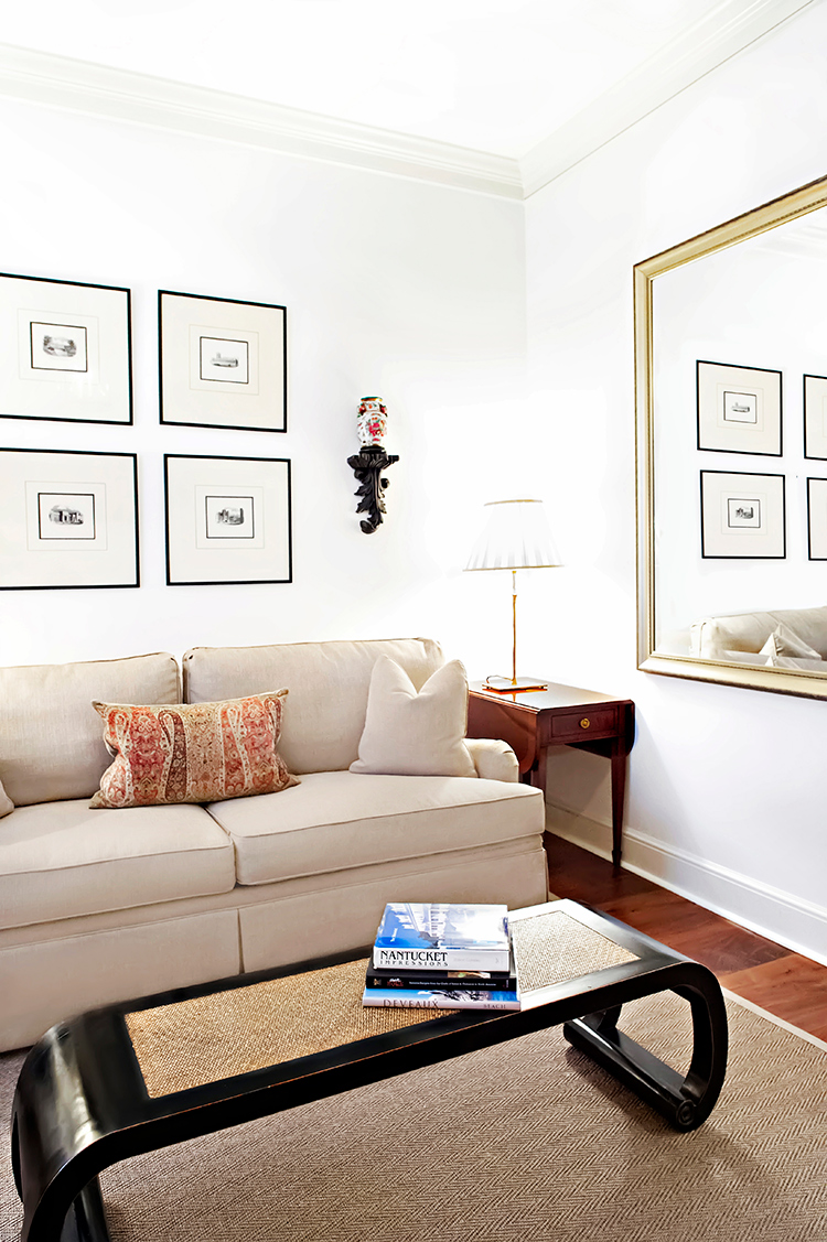 Charleston City Market Hotel Suite The living room our Charleston City Market Hotel Suite