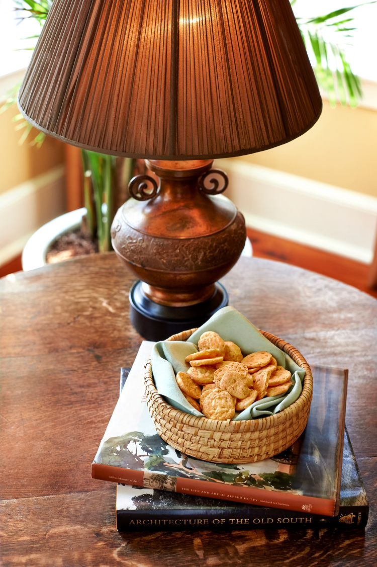 Charleston hotel with complimentary cheese crisps