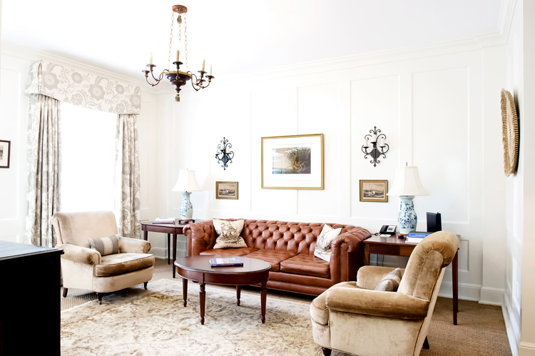 the best downtown charleston hotel rooms includes The Proprietor's Suite at Planters Inn