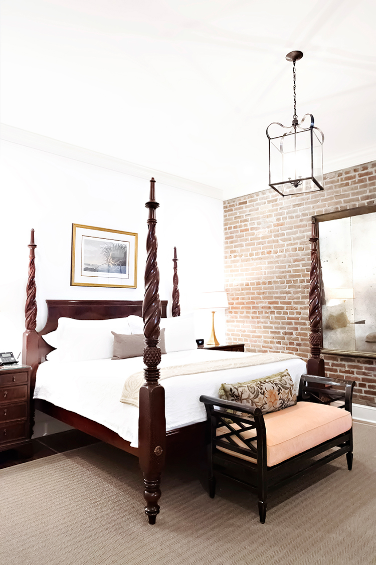 The St Philip Suite at Planters Inn Charleston SC Hotel the most luxurious suite of all hotels in downtown charleston sc